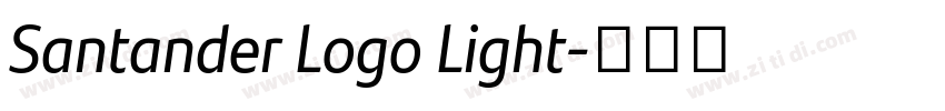 Santander Logo Light字体转换